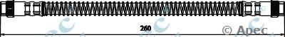 APEC BRAKING hos3237 -  Тормозной шланг